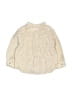 Zara Ivory Long Sleeve Button-Down Shirt Size 12-18 mo - photo 2