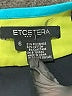 Etcetera Color Block Teal Cocktail Dress Size 6 - photo 7
