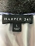 Harper Blue 3/4 Sleeve Blouse Size L - photo 7
