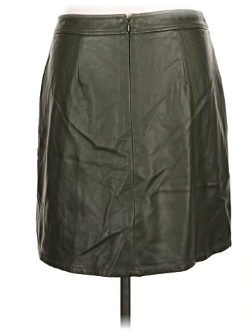 Ann Taylor LOFT Faux Leather Skirt (view 2)
