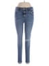 River Island Hearts Blue Jeans Size 14 - photo 1