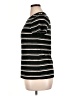 Mossimo Supply Co. 100% Cotton Stripes Black Short Sleeve Turtleneck Size XL - photo 5