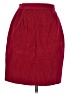 J.R.T Solid Burgundy Casual Skirt Size 8 - photo 1