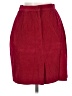 J.R.T Solid Burgundy Casual Skirt Size 8 - photo 2