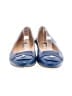 Longchamp 100% Leather Blue Flats Size EU 41 - photo 2