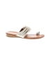 Andre Assous Silver Sandals Size 6 - photo 1