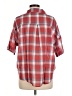 Freebird Plaid Red Short Sleeve Button-Down Shirt Size M - photo 2