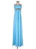 LM Collection Blue Cocktail Dress Size 8 - photo 1