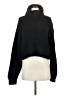 Babaton 100% Wool Solid Black Wool Pullover Sweater Size M - photo 1