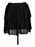 Old Navy 100% Polyester Solid Black Formal Skirt Size M - photo 2