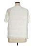 Westport 1962 100% Polyester Ivory Short Sleeve Blouse Size XL - photo 2