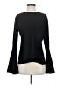 FRAME Solid Black Long Sleeve Top Size S - photo 1