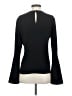 FRAME Solid Black Long Sleeve Top Size S - photo 2