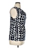 Kasper Ivory Blue Sleeveless Blouse Size XL - photo 4