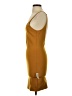 Dance & Marvel Solid Brown Casual Dress Size S - photo 5