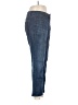 DKNY Jeans Chevron-herringbone Blue Jeans Size 4 - photo 4