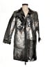I.C. By Connie K 100% Polyester Metallic Silver Coat Size M - photo 1