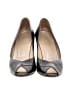 Salvatore Ferragamo Gray Black Heels Size 9 1/2 (narrow) - photo 2