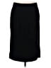 Eileen Fisher Solid Black Formal Skirt Size M - photo 1
