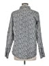 L.L.Bean 100% Cotton Print Gray Long Sleeve Button-Down Shirt Size M - photo 2