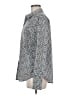 L.L.Bean 100% Cotton Print Gray Long Sleeve Button-Down Shirt Size M - photo 5