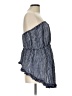 Olivaceous 100% Rayon Blue Thermal Top Size L - photo 4