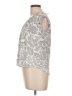 Ann Taylor LOFT Gray Sleeveless Blouse Size L - photo 5