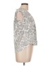Ann Taylor LOFT Gray Sleeveless Blouse Size L - photo 4