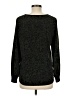 West Kei 100% Polyester Animal Print Green Long Sleeve Blouse Size M - photo 2