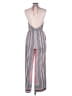 Fire Los Angeles Chevron-herringbone Pink Jumpsuit Size M - photo 2