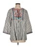 J.Jill 100% Linen Gray Jacket Size S - photo 1