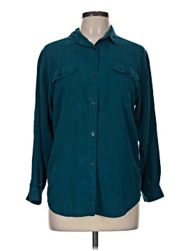Sheri E Collection Long Sleeve Silk Top