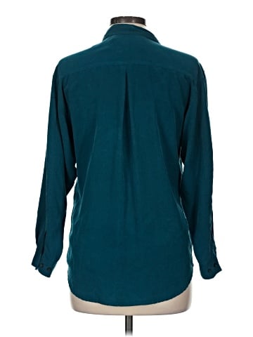SHERI E Collection Long Sleeve Silk Top (view 2)