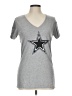 Nike Stars Silver Short Sleeve T-Shirt Size L - photo 1