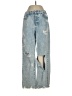 BLUE SPICE Hearts Blue Jeans Size 5 - photo 1