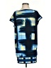 BCBGMAXAZRIA Graphic Blue Casual Dress Size XS - photo 1