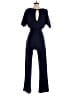 Quiz Solid Blue Jumpsuit Size EU 36 / US 6 - photo 2