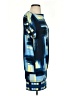 BCBGMAXAZRIA Graphic Blue Casual Dress Size XS - photo 4