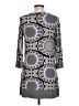 Boden Graphic Gray Casual Dress Size 10 - photo 2