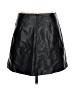 Gap Black Faux Leather Skirt Size 12 - photo 2