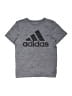 Adidas 100% Polyester Gray Active T-Shirt Size XS (kids) - photo 1