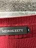 Merokeety Burgundy Pullover Sweater Size S - photo 7