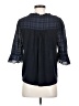 Dolan Blue 3/4 Sleeve Blouse Size S - photo 2