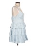 Altar'd State 100% Rayon Blue Cocktail Dress Size L - photo 4