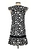 BCBGMAXAZRIA Graphic Black Casual Dress Size XS - photo 2
