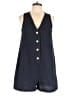 Tuckernuck Solid Blue Black Romper Size S - photo 1