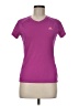 Adidas 100% Polyester Purple Active T-Shirt Size M - photo 1