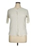 DAZY Ivory Short Sleeve Blouse Size XL - photo 1