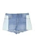 Vigold Color Block Blue Denim Shorts Size 30 waist - photo 1