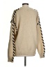 Stylewe 100% Acrylic Animal Print Tan Pullover Sweater Size S - photo 2